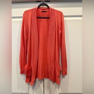Staccato Vibrant Coral Cardigan